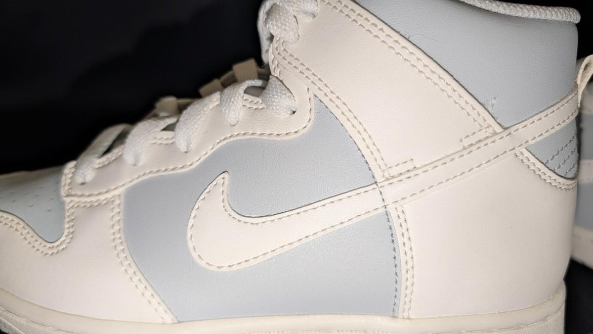 Nike Dunk High PS DD2314 - 107 "White Pure Platinum" Size 3Y - Sole & Drip