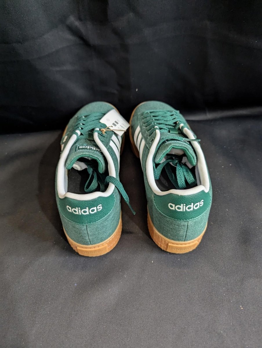 NEW NIB Adidas Daily 3.0 Green White Gum Sole Men's Size 10 IF7487 Casual Shoe - Sole & Drip