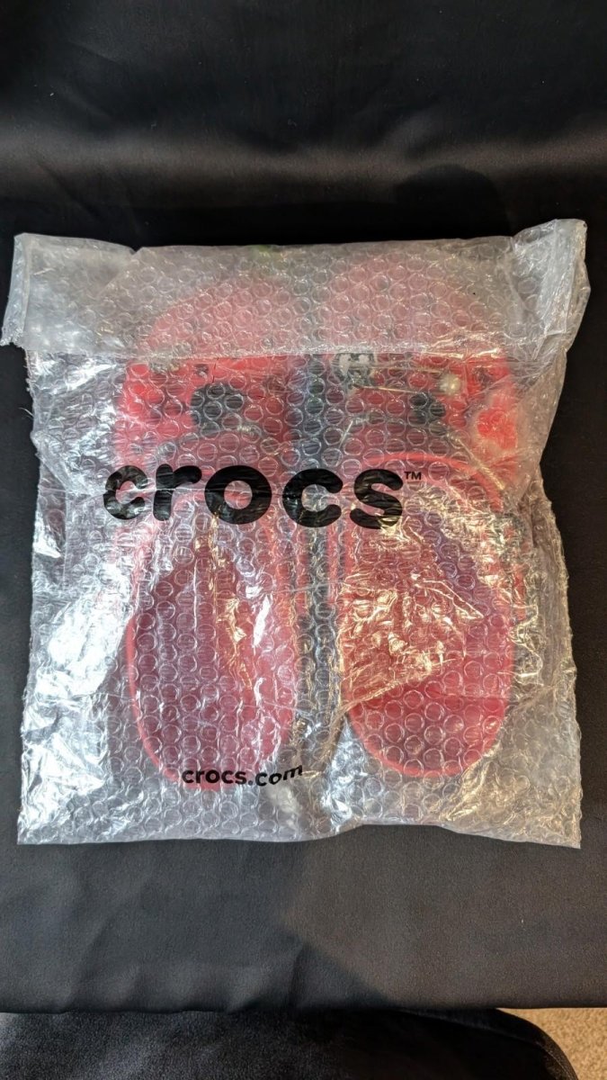 New Crocs Classic Clog Karol G Red Men's Size 11 Limited - Sole & Drip