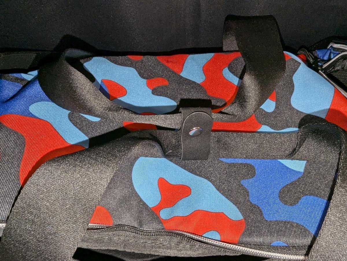 NEW Cookies SF Heritage Smell Proof Duffel Bag Blue Red Black Camo Streetwear - Sole & Drip