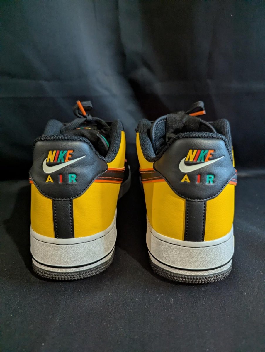 Nike Air Force 1 Low "Sunburst" Size 13 Used VGC CK9282 - 100 Multi - Color Retro - Sole & Drip