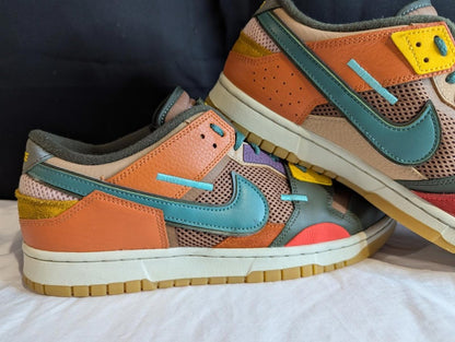 Nike Dunk Low Scrap "Archeo Brown" Size 11.5 Used VGC DB0500 - 200 Patchwork - Sole & Drip