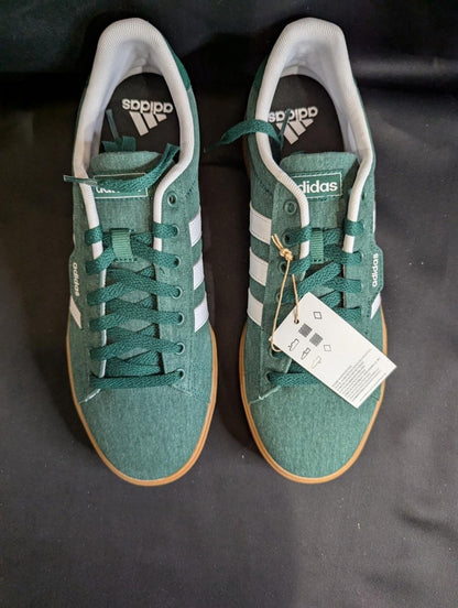 NEW NIB Adidas Daily 3.0 Green White Gum Sole Men's Size 10 IF7487 Casual Shoe - Sole & Drip