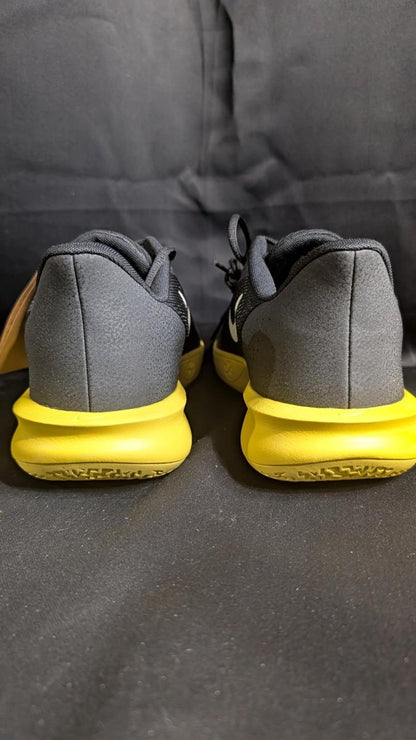 NEW Nike Precision VII Basketball Shoes Black Yellow Men's Size 14 HJ9153 - 001 - Sole & Drip