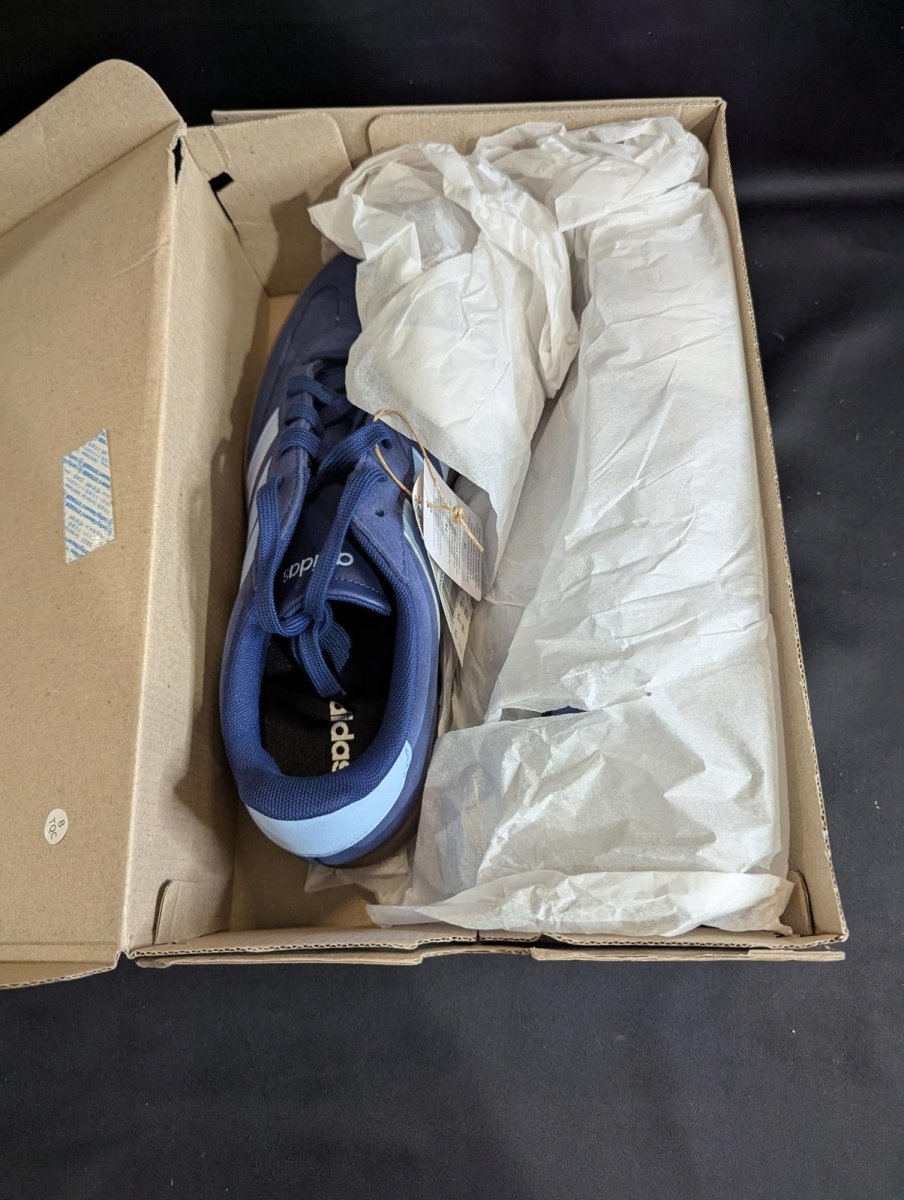 NEW Adidas Barreda "Legend Ink" Suede Runner Men's Size 11 JR5533 Casual Shoe - Sole & Drip