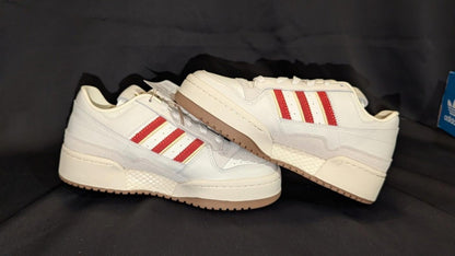 Adidas Forum Bold Stripes Red White Women's Size 6.5 JH7951 - Sole & Drip
