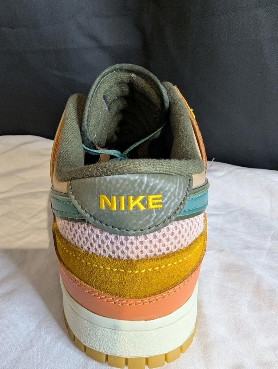 Nike Dunk Low Scrap "Archeo Brown" Size 11.5 Used VGC DB0500 - 200 Patchwork - Sole & Drip