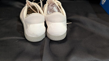 NEW NIB Adidas Tobacco Gruen "Cream Bliss" Size 7.5 GX6940 Suede Low Profile - Sole & Drip