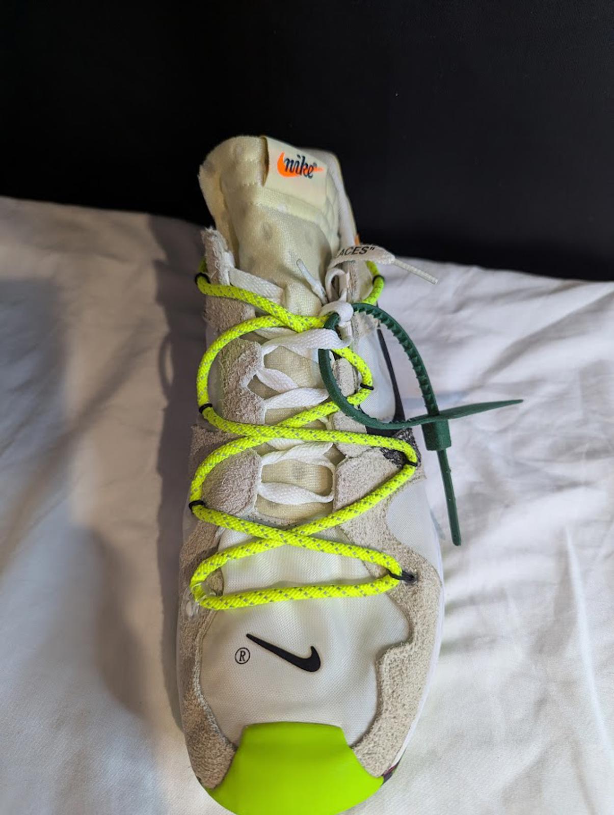 OFF-WHITE x Nike Air Zoom Terra Kiger 5 White 14W/12.5M Used ExcellentCD8179-100