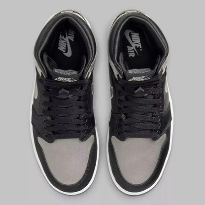 NEW Wmns Air Jordan 1 High OG Satin Shadow Black Grey 10W FD4810-010 DS