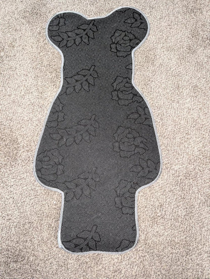 NEW Hypebeast MCM Monogram x Bearbrick Figure Rug 31" Die - Cut Accent Mat - Sole & Drip