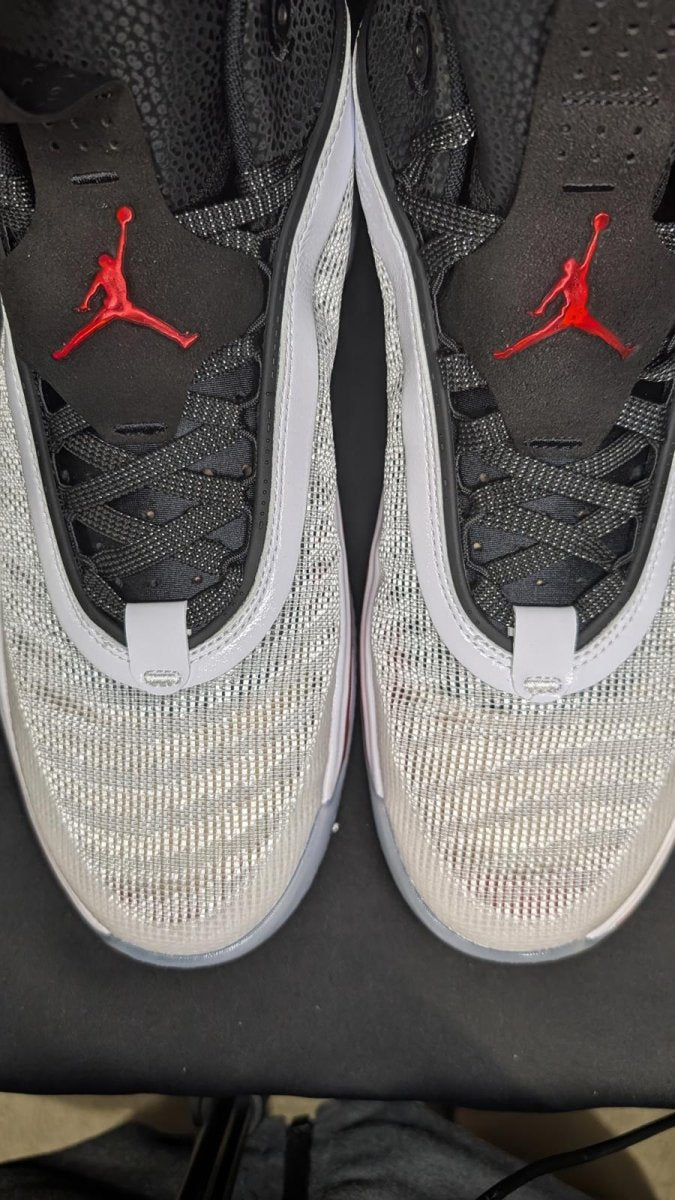 NEW Jordan 36 XXXVI 'First Light' CZ2650 - 100 White/Black Men's Size 13 - Sole & Drip