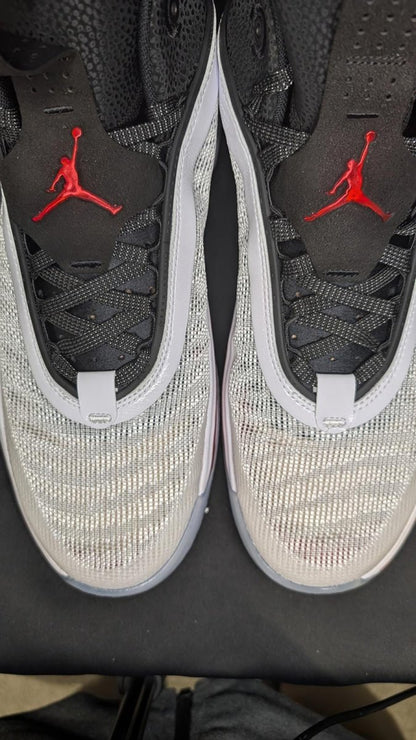 NEW Jordan 36 XXXVI 'First Light' CZ2650 - 100 White/Black Men's Size 13 - Sole & Drip