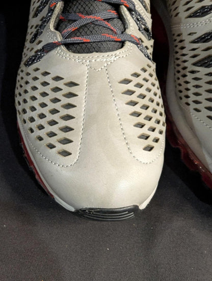 Nike Air Max Graviton Mid Silver Chilling Red US 13 Used w/ Box 616045 - 006 - Sole & Drip