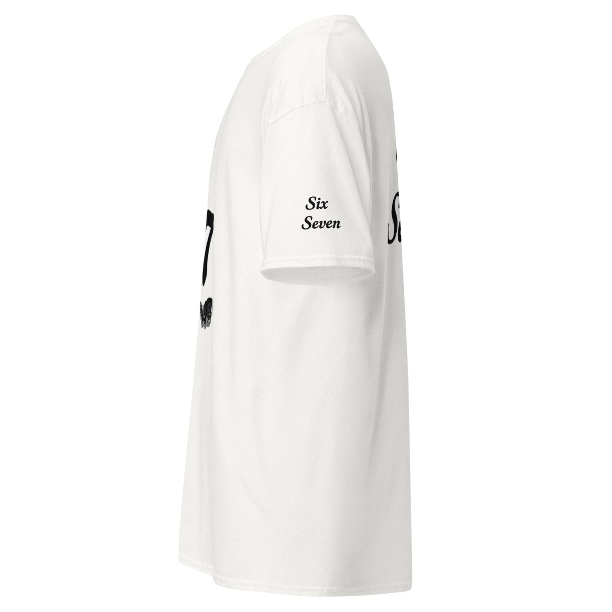 6 7 with hands on the front and Six Seven on the back and left sleeve - Sole & Drip